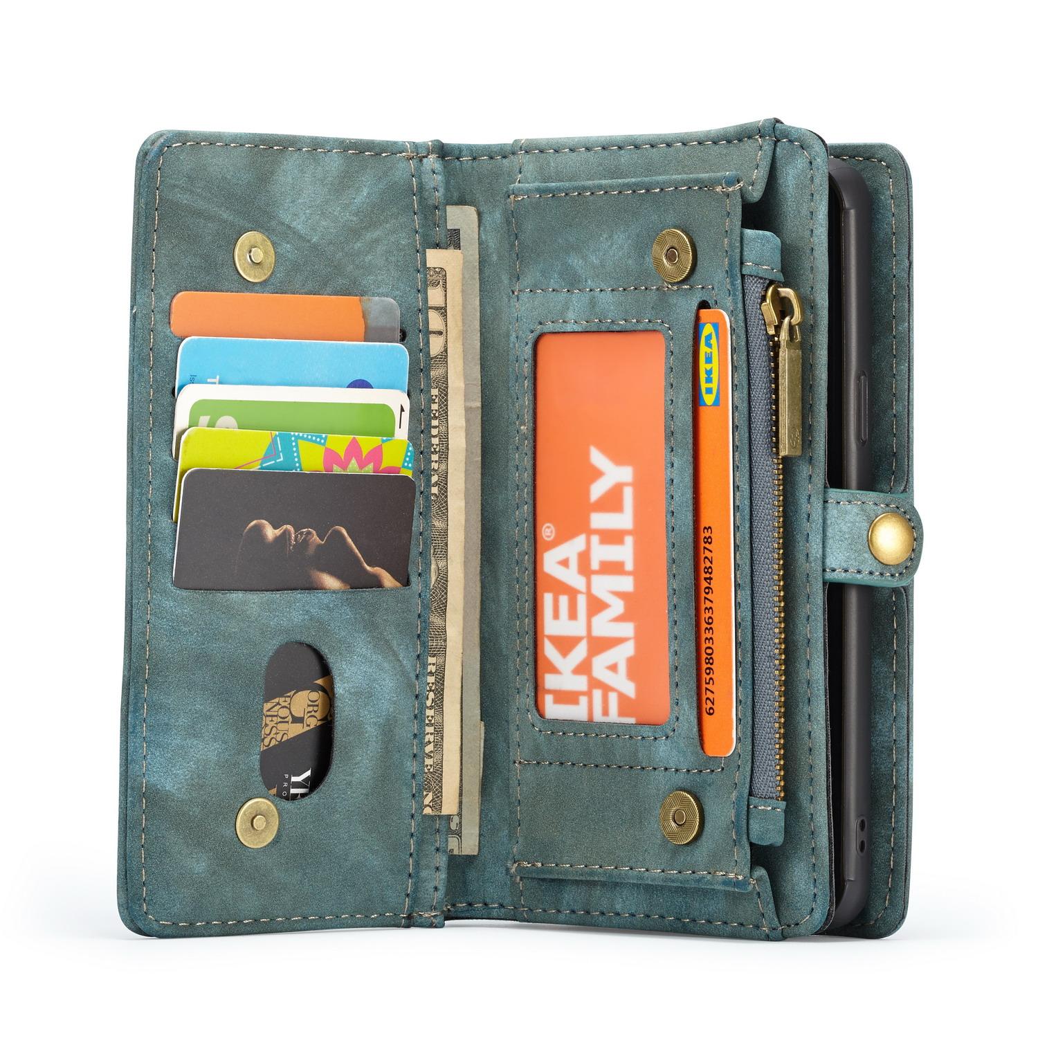 Étui portefeuille multi-cartes Samsung Galaxy S9, Bleu