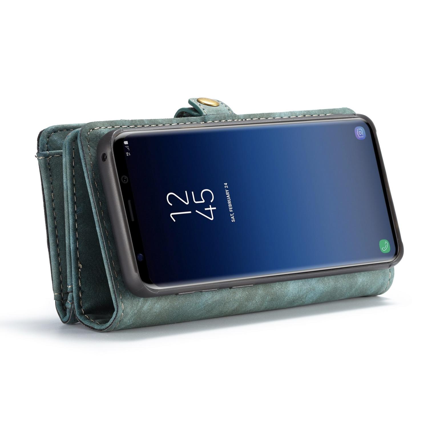 Étui portefeuille multi-cartes Samsung Galaxy S9, Bleu