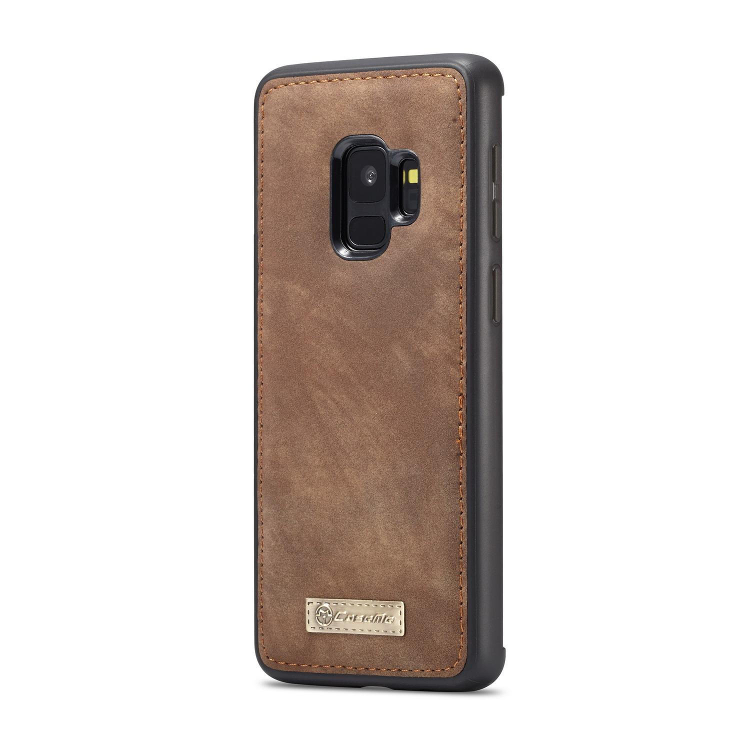 Étui portefeuille multi-cartes Samsung Galaxy S9, Marron