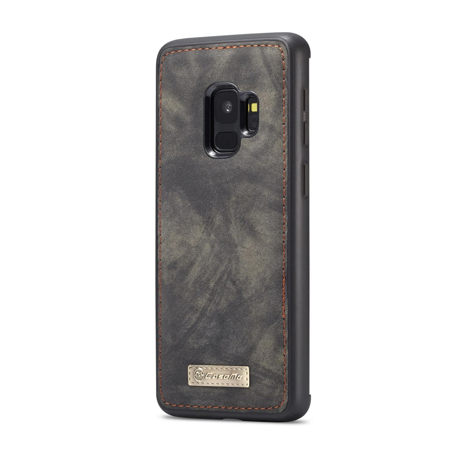 Étui portefeuille multi-cartes Samsung Galaxy S9 Gris