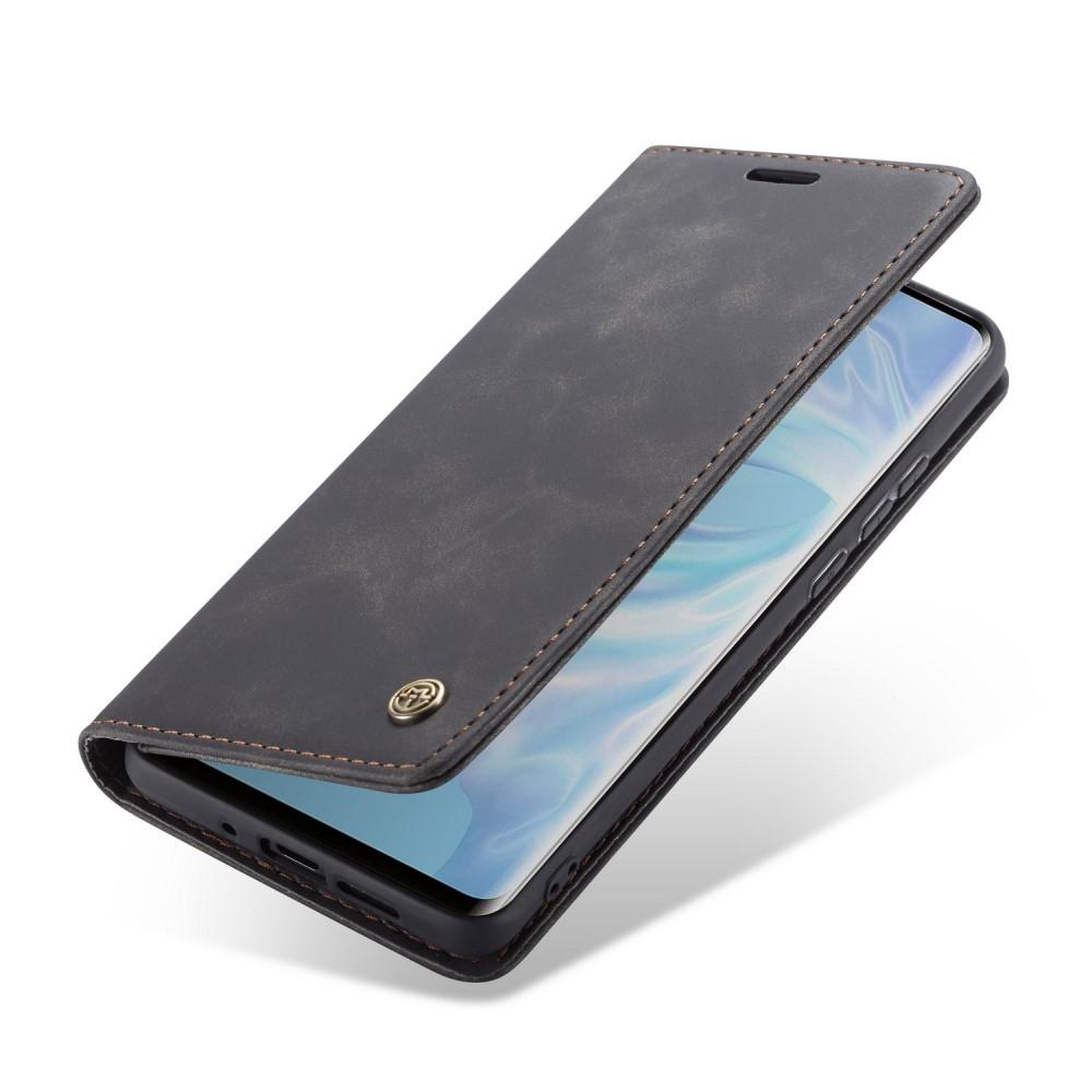 Étui portefeuille mince Huawei P30 Pro, Noir