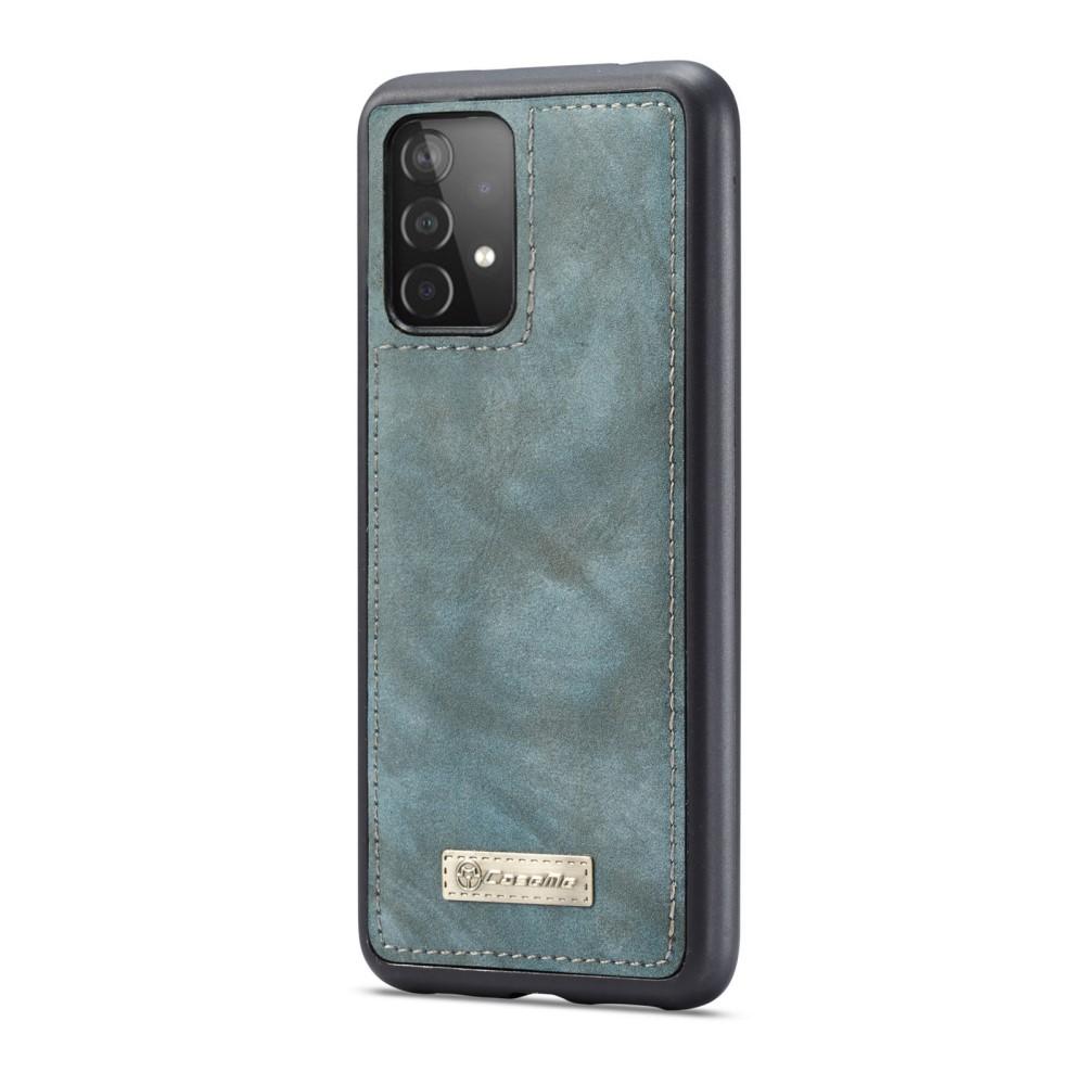 Étui portefeuille multi-cartes Samsung Galaxy A52 5G, Bleu