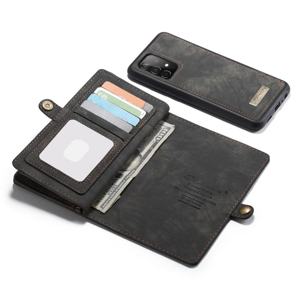 Étui portefeuille multi-cartes Samsung Galaxy A52 5G, Gris