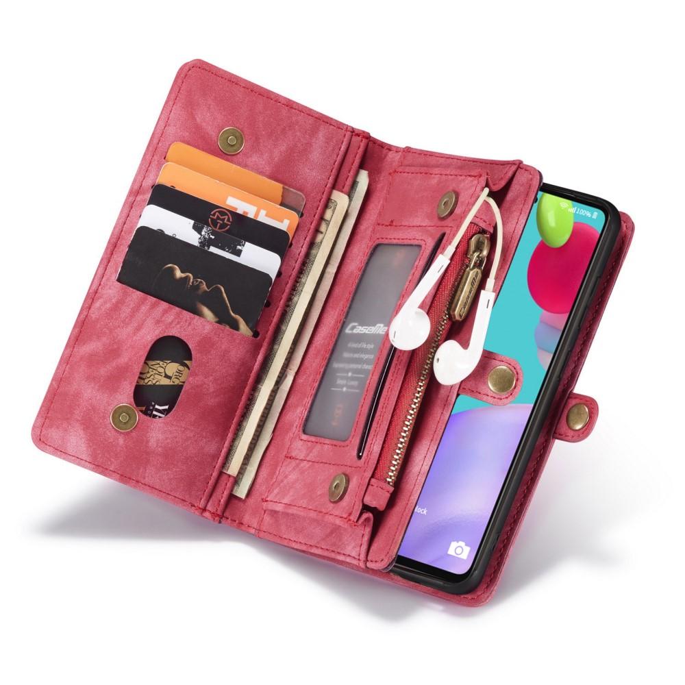 Étui portefeuille multi-cartes Samsung Galaxy A52 5G, Rouge
