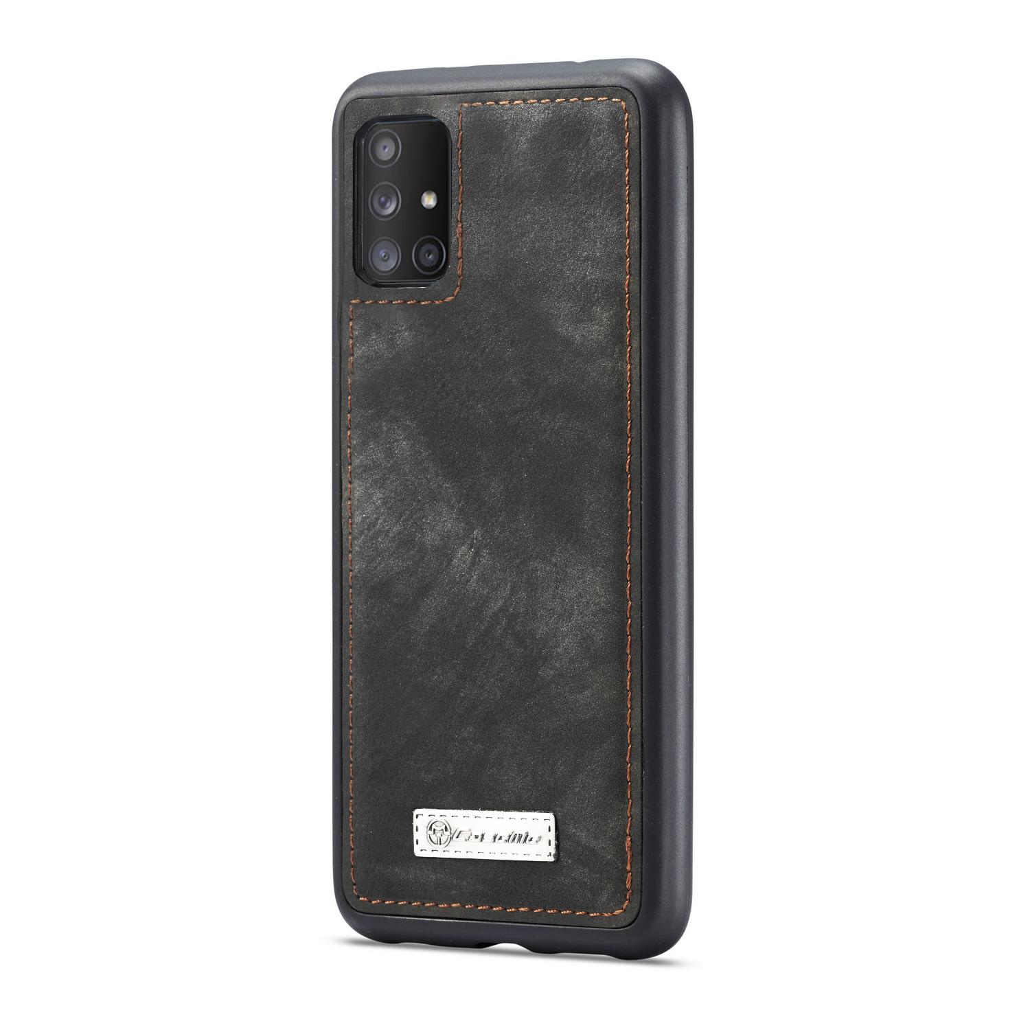 Étui portefeuille multi-cartes Samsung Galaxy A71, Gris