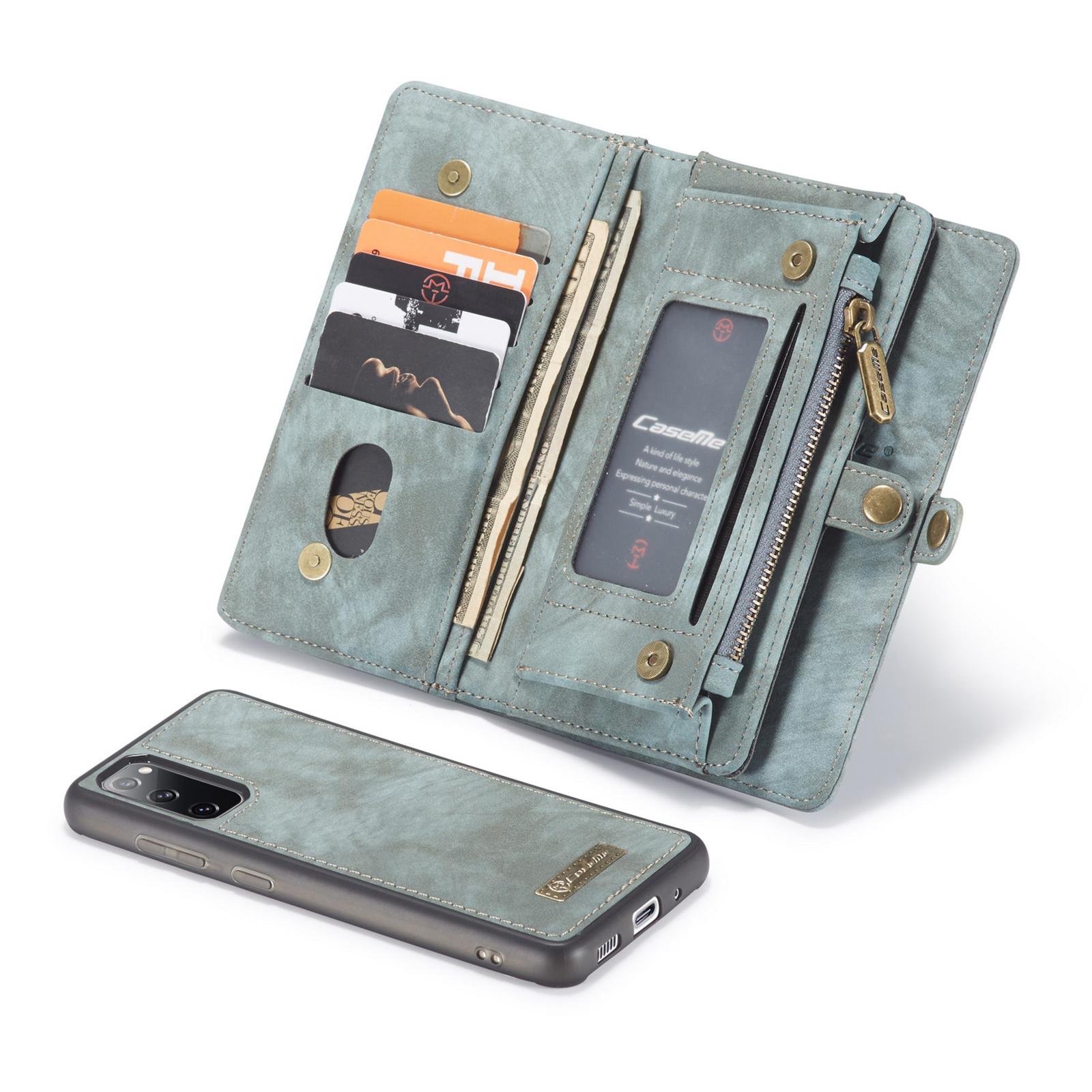 Étui portefeuille multi-cartes Samsung Galaxy S20 FE, Bleu