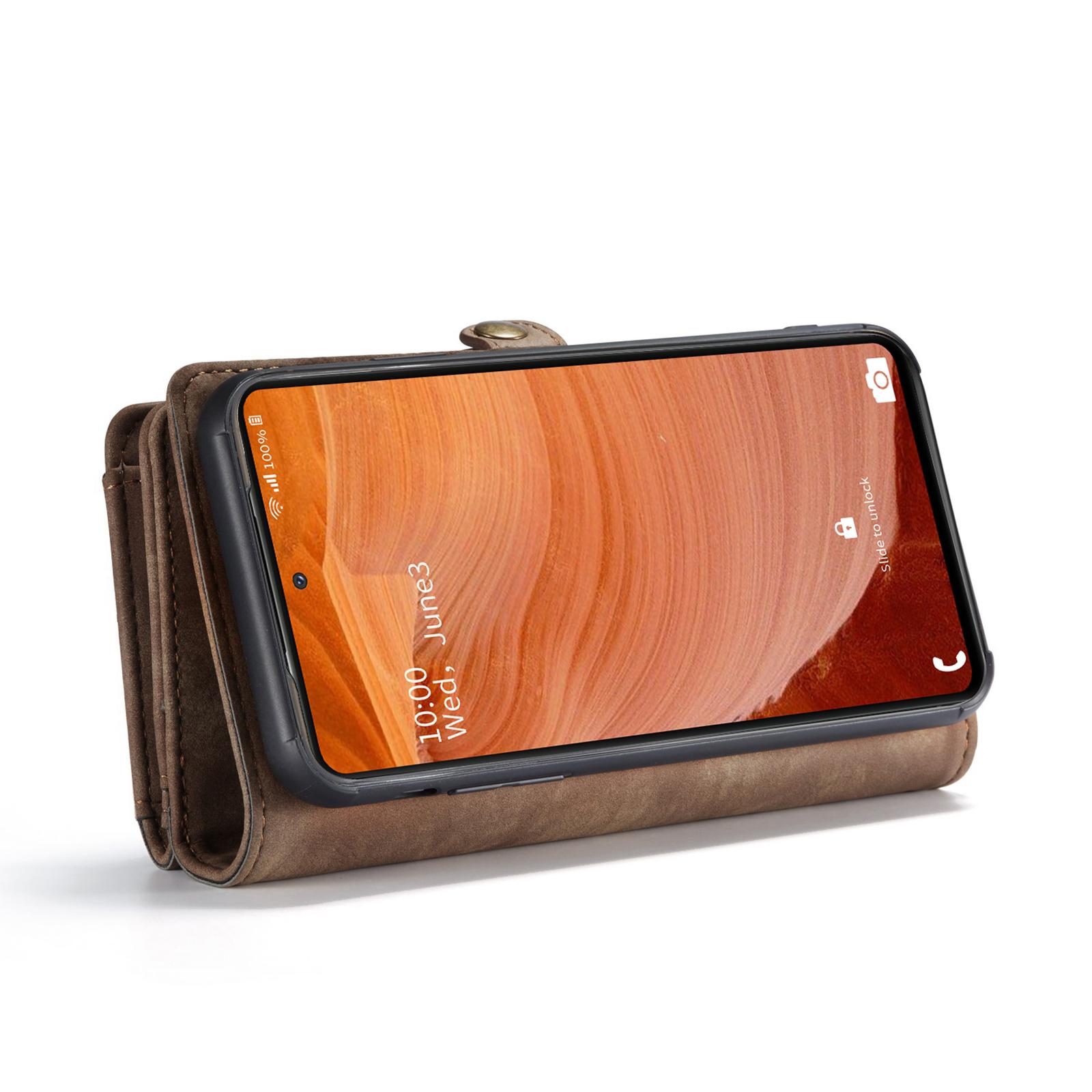 Étui portefeuille multi-cartes Samsung Galaxy S20 FE, Marron
