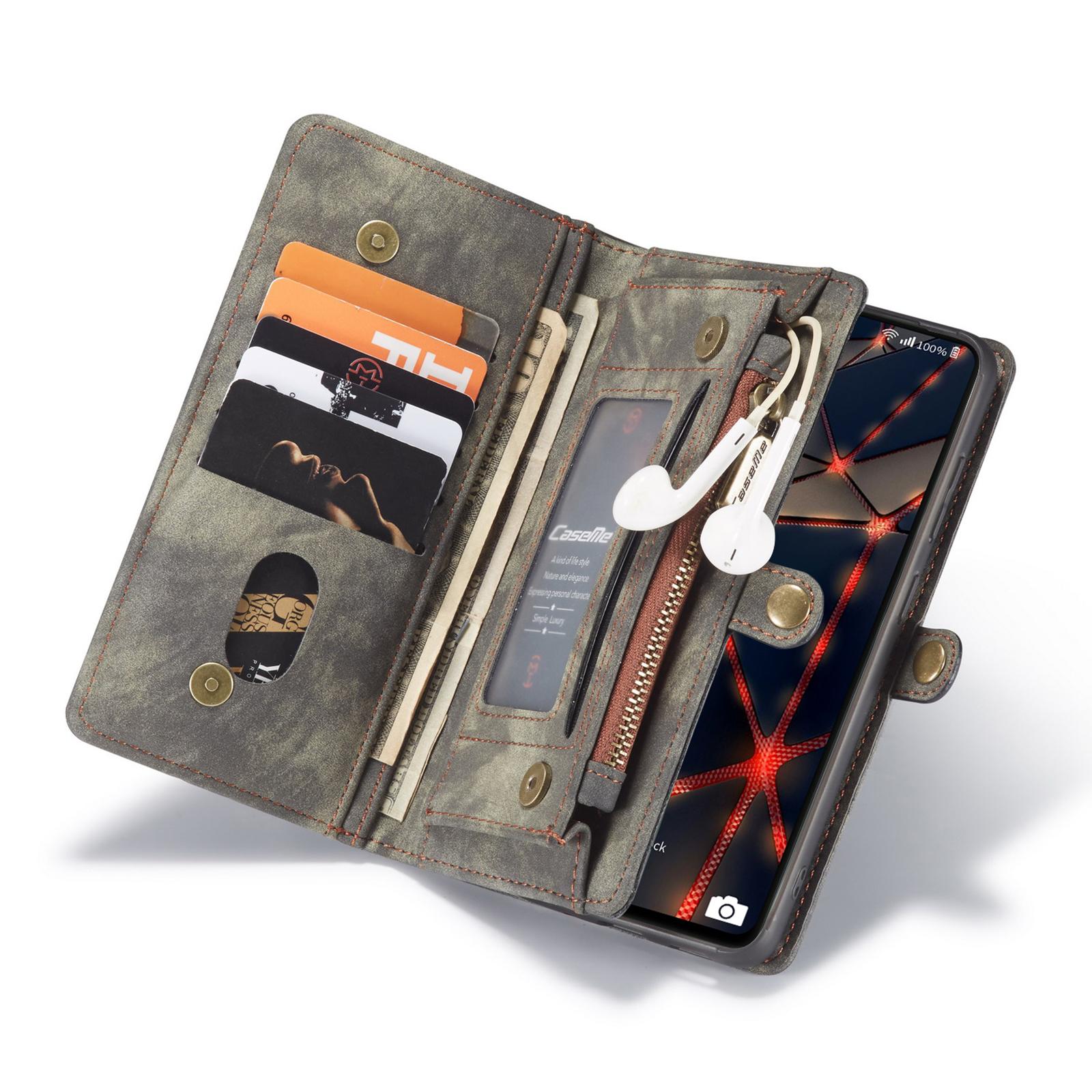 Étui portefeuille multi-cartes Samsung Galaxy S20 FE, Gris