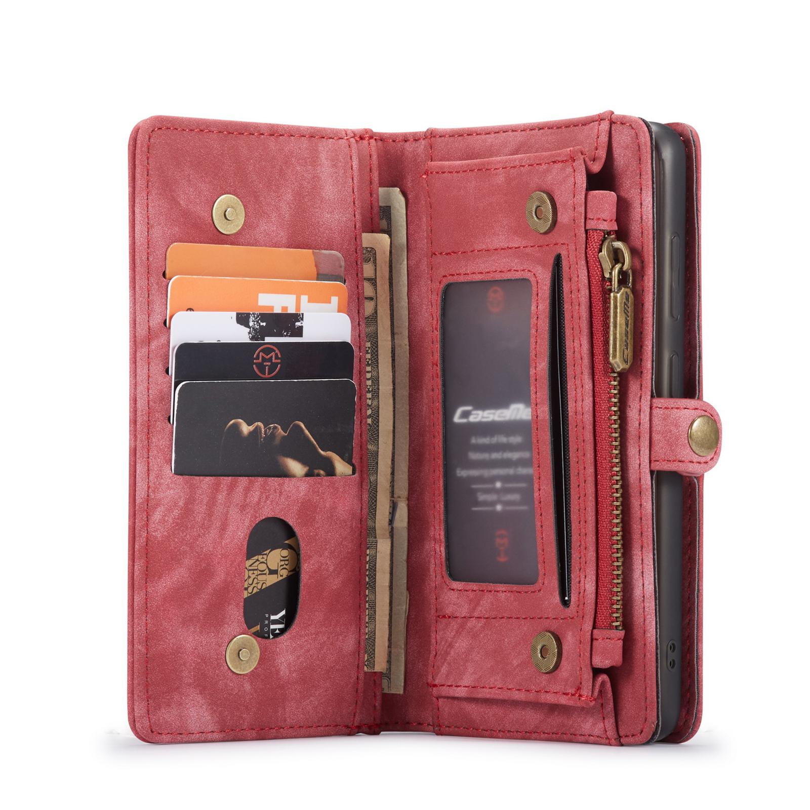 Étui portefeuille multi-cartes Samsung Galaxy S20 FE, Rouge