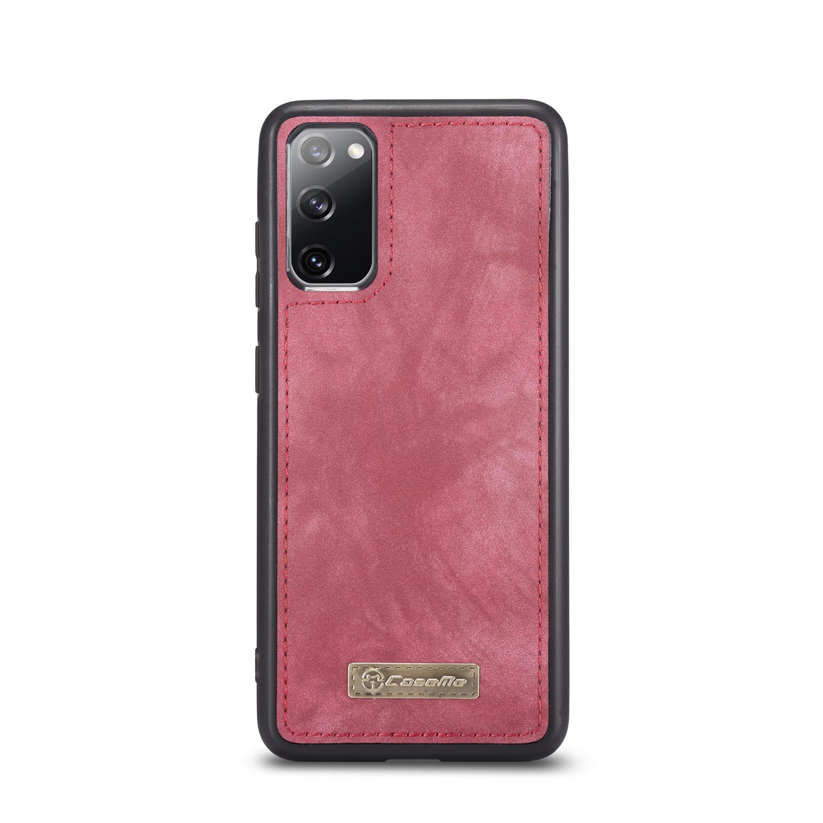 Étui portefeuille multi-cartes Samsung Galaxy S20 FE, Rouge