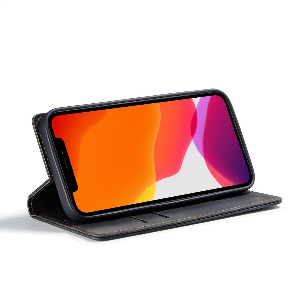 Étui portefeuille mince Apple iPhone 12/iPhone 12 Pro, Noir