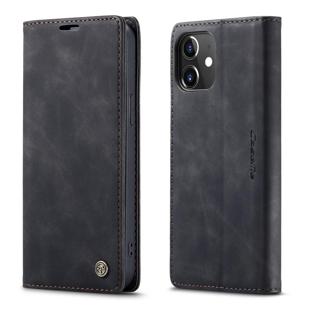 Étui portefeuille mince Apple iPhone 12/iPhone 12 Pro, Noir