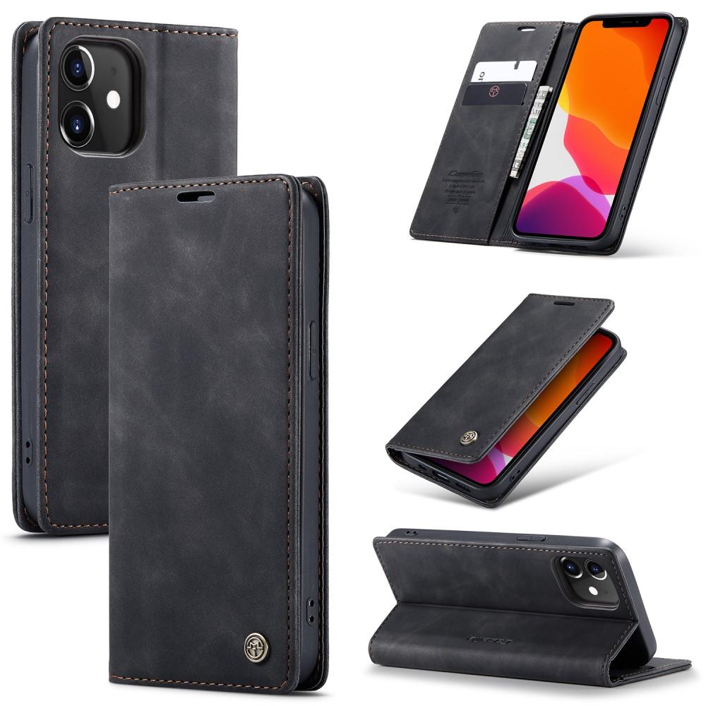 Étui portefeuille mince Apple iPhone 12/iPhone 12 Pro, Noir