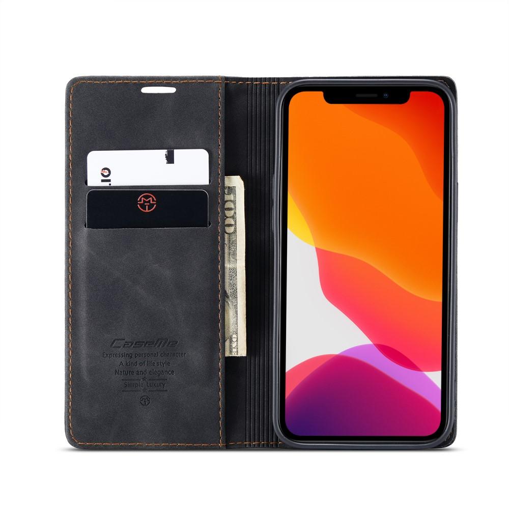 Étui portefeuille mince Apple iPhone 12/iPhone 12 Pro, Noir