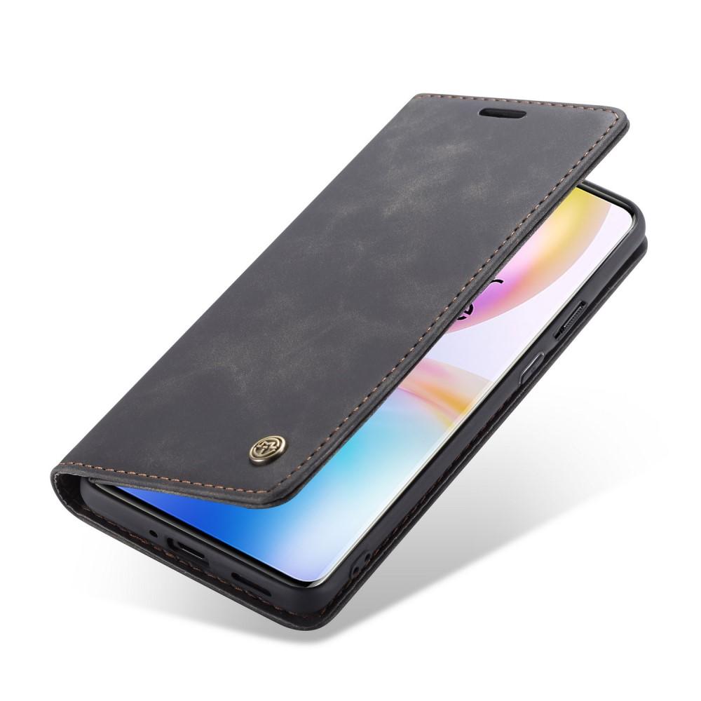 Étui portefeuille mince  OnePlus 8 Pro, Noir