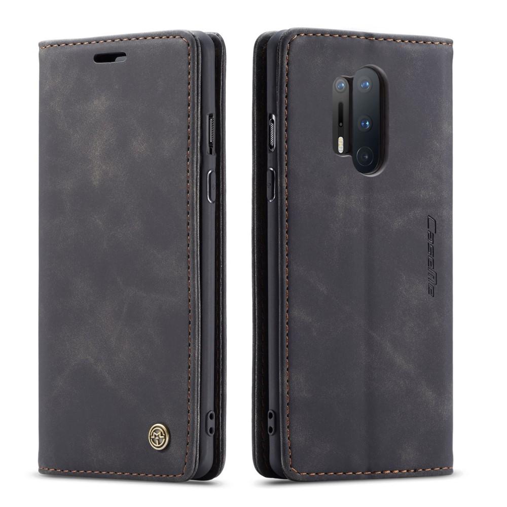 Étui portefeuille mince  OnePlus 8 Pro, Noir