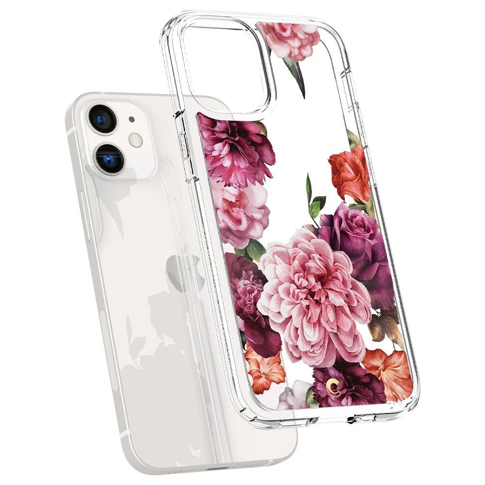 Coque Cecile iPhone 12 Mini Rose Floral