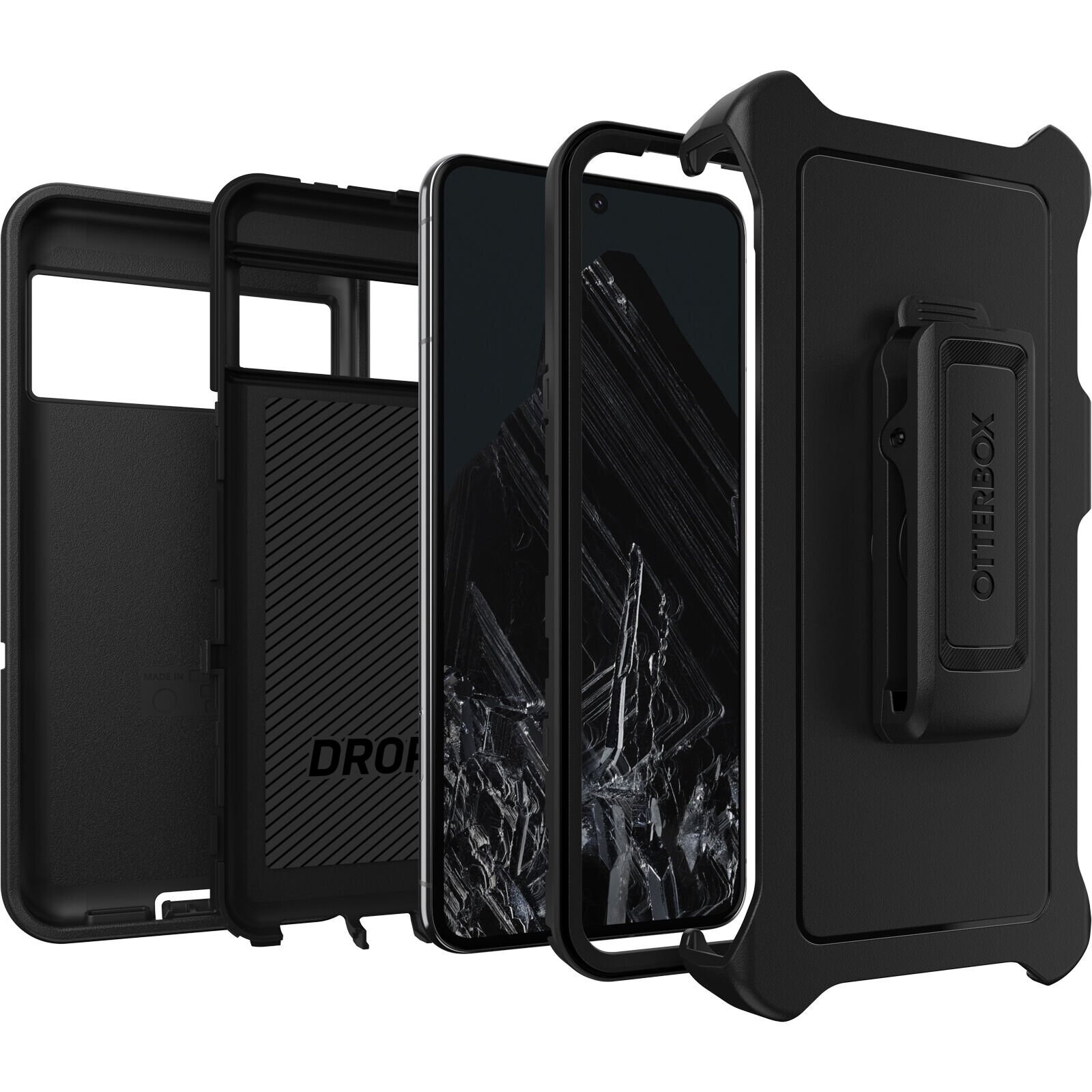 Coque Defender Google Pixel 8 Pro, Noir