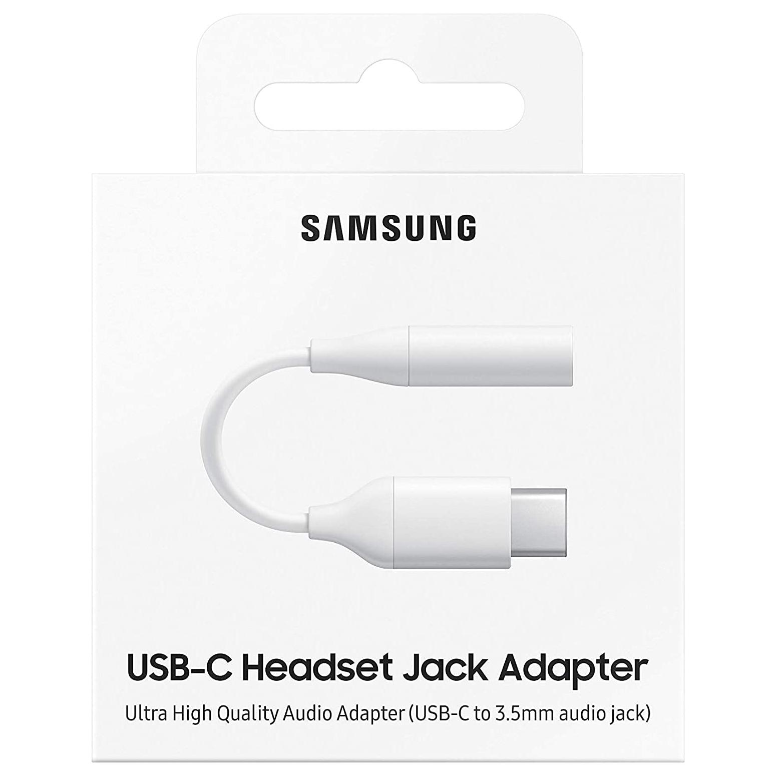 Adaptateur USB-C vers DAC 3,5 mm (EE-UC10JU) Blanc