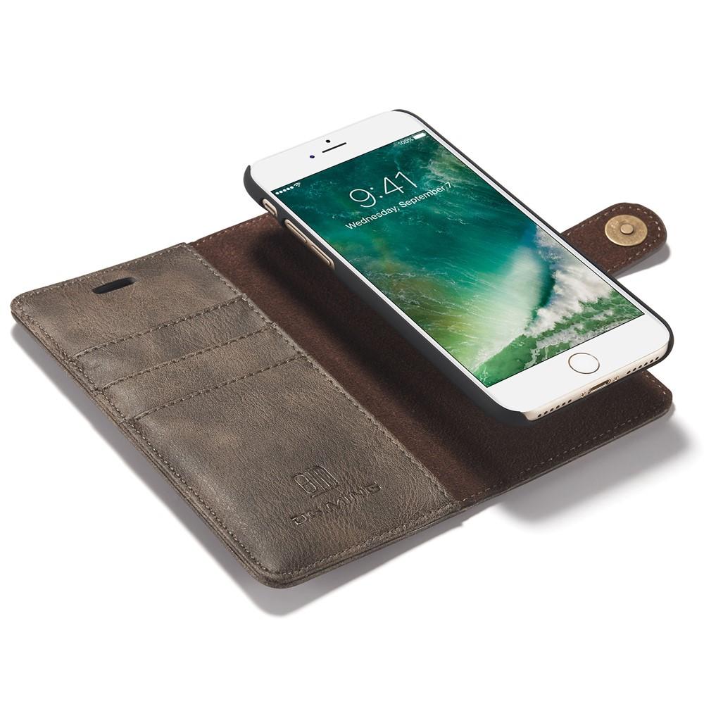 Étui portefeuille Magnet Wallet iPhone SE 2022, Brown