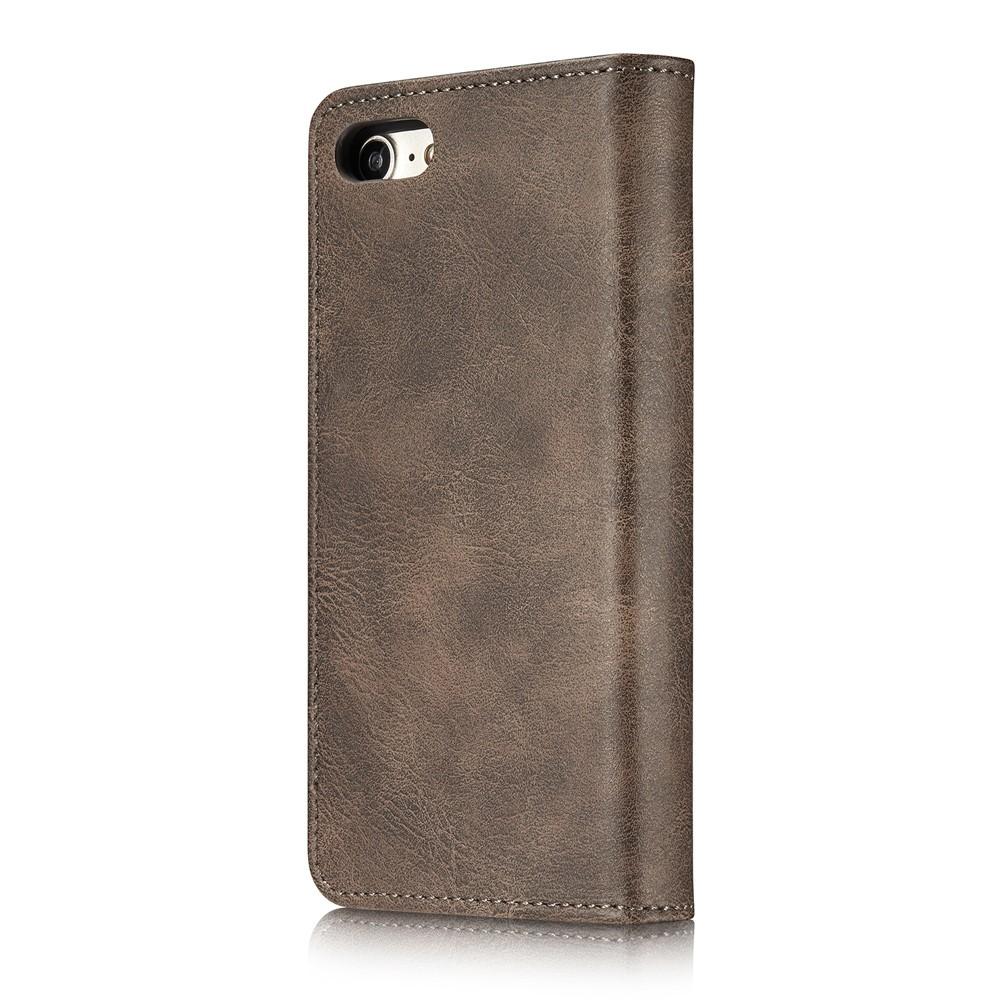 Étui portefeuille Magnet Wallet iPhone SE (2020) Brown