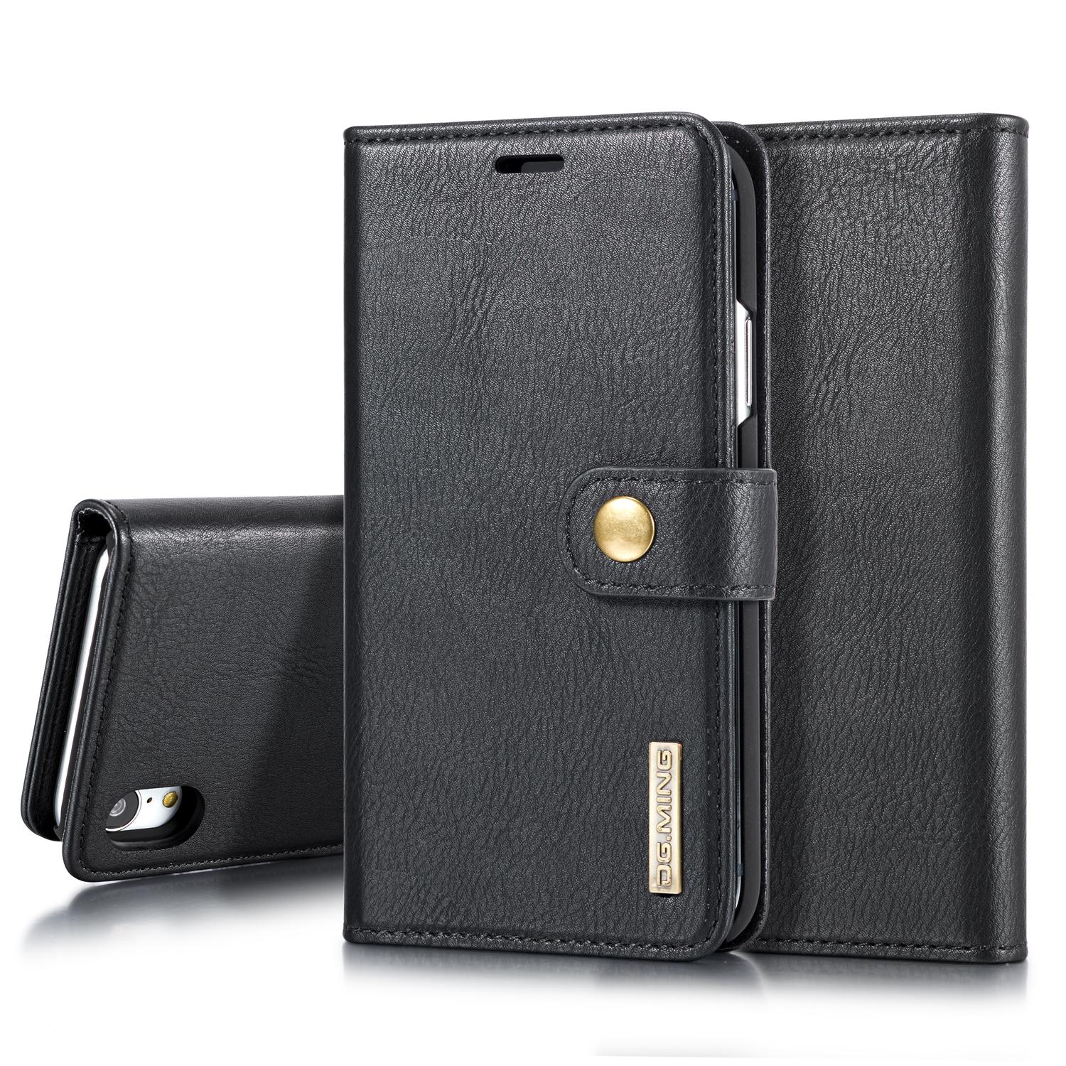 Étui portefeuille Magnet Wallet iPhone Xr Black