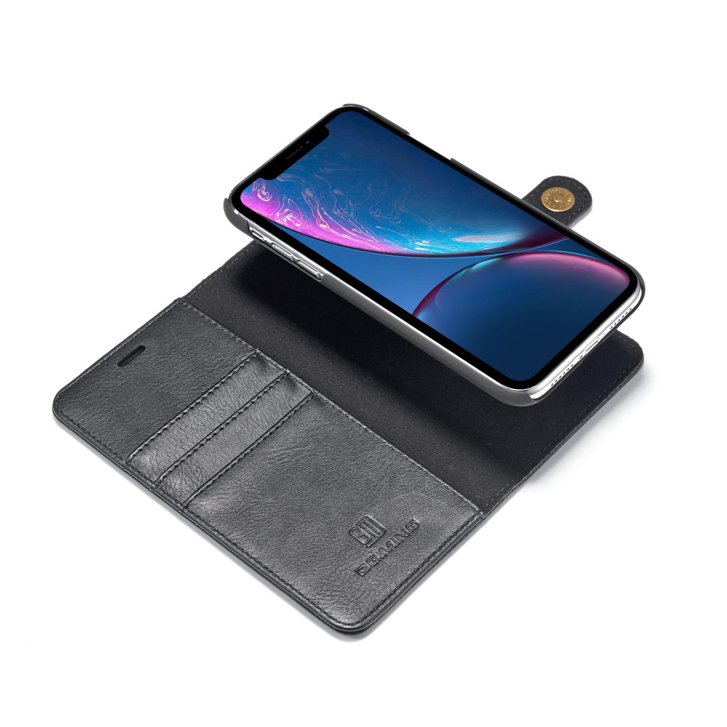 Étui portefeuille Magnet Wallet iPhone Xr, Black