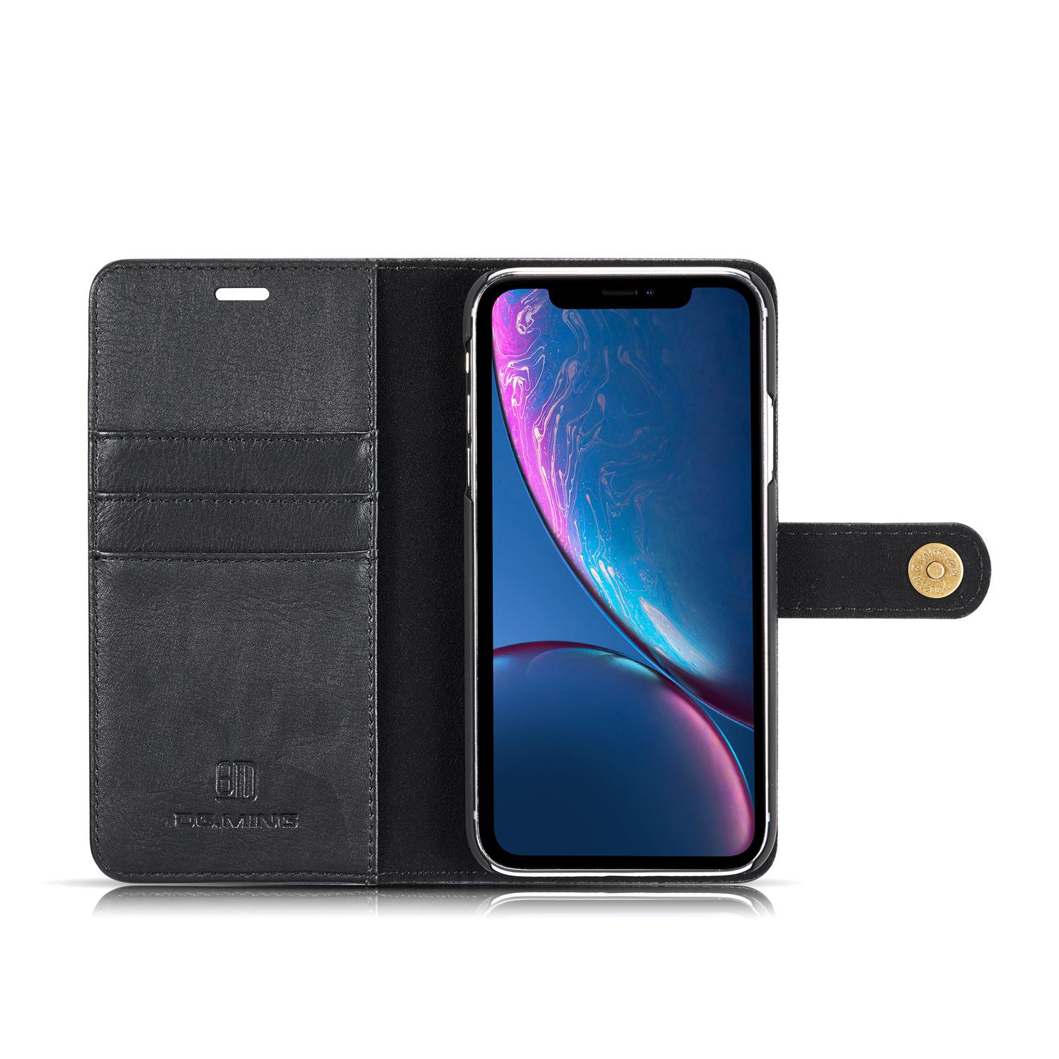 Étui portefeuille Magnet Wallet iPhone Xr, Black