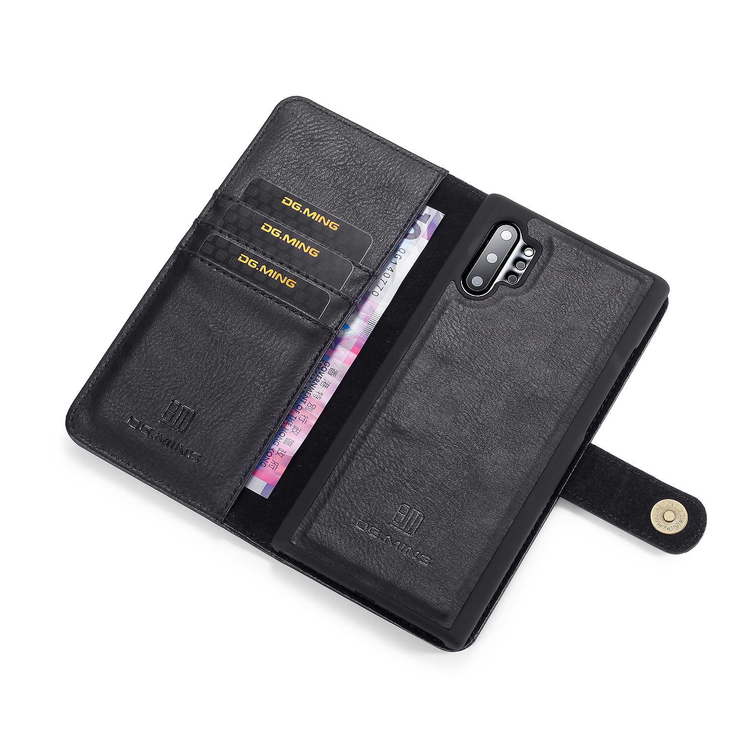Étui portefeuille Magnet Wallet Samsung Galaxy Note 10 Plus, Black