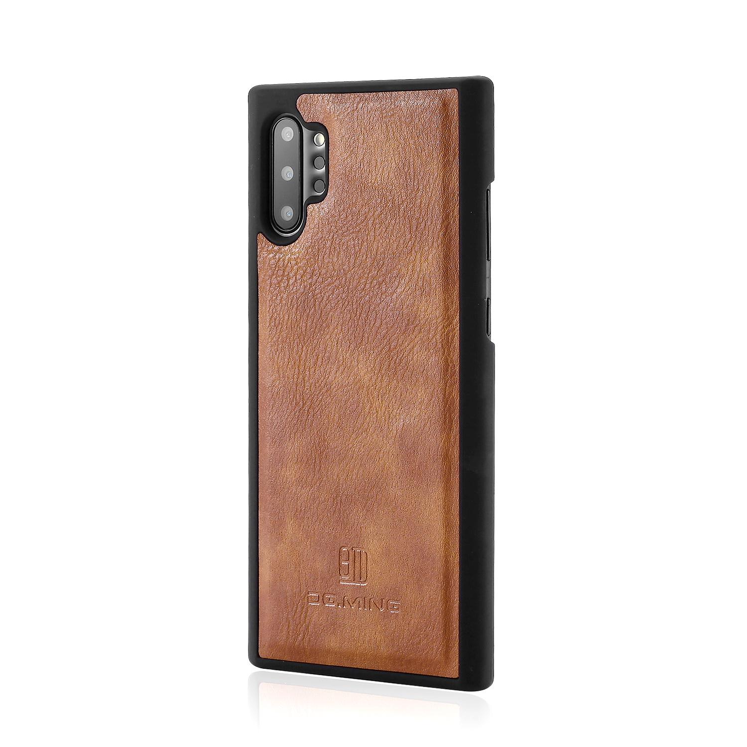Étui portefeuille Magnet Wallet Samsung Galaxy Note 10 Plus, Marron