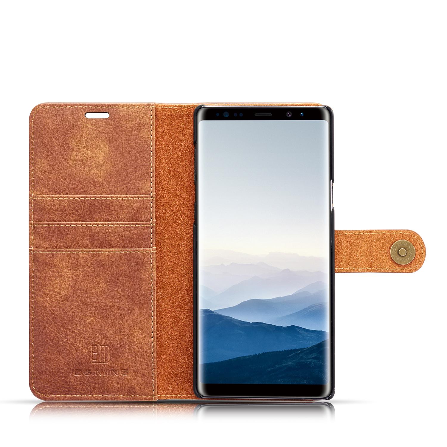 Étui portefeuille Magnet Wallet Samsung Galaxy Note 9, Cognac