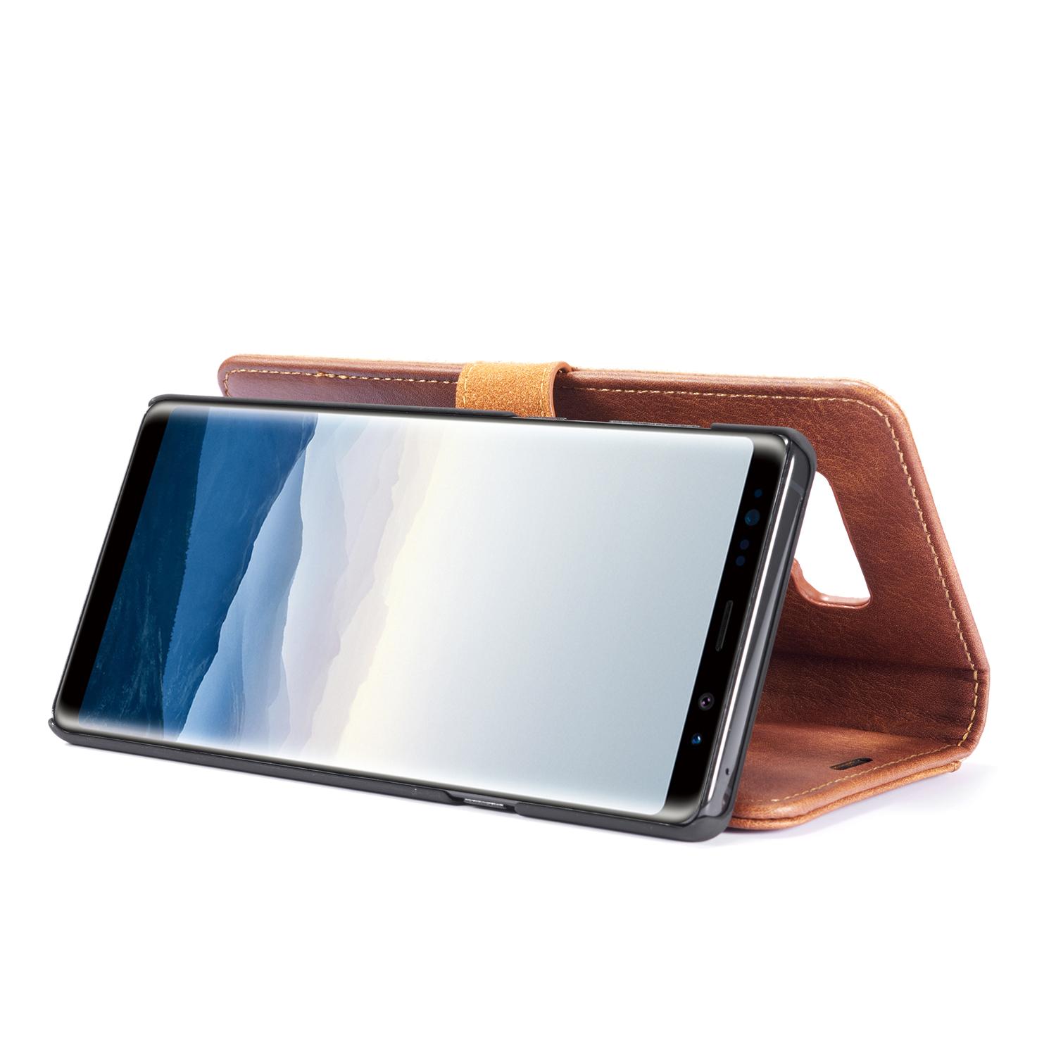 Étui portefeuille Magnet Wallet Samsung Galaxy Note 9, Cognac