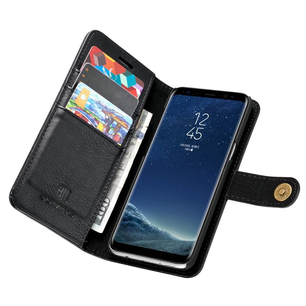 Étui portefeuille Magnet Wallet Samsung Galaxy S8, Noir