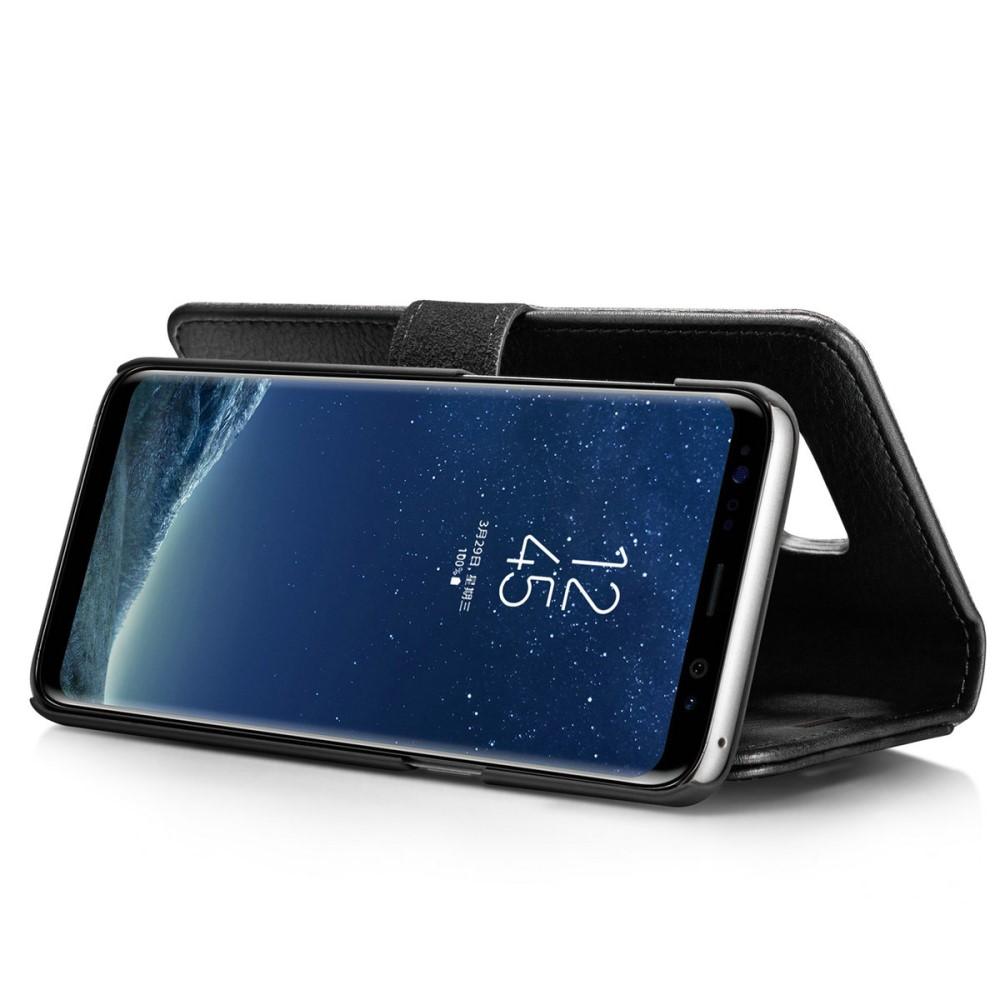 Étui portefeuille Magnet Wallet Samsung Galaxy S8, Noir