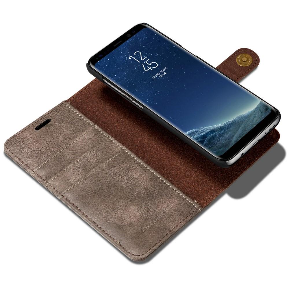 Étui portefeuille Magnet Wallet Samsung Galaxy S8 Brown