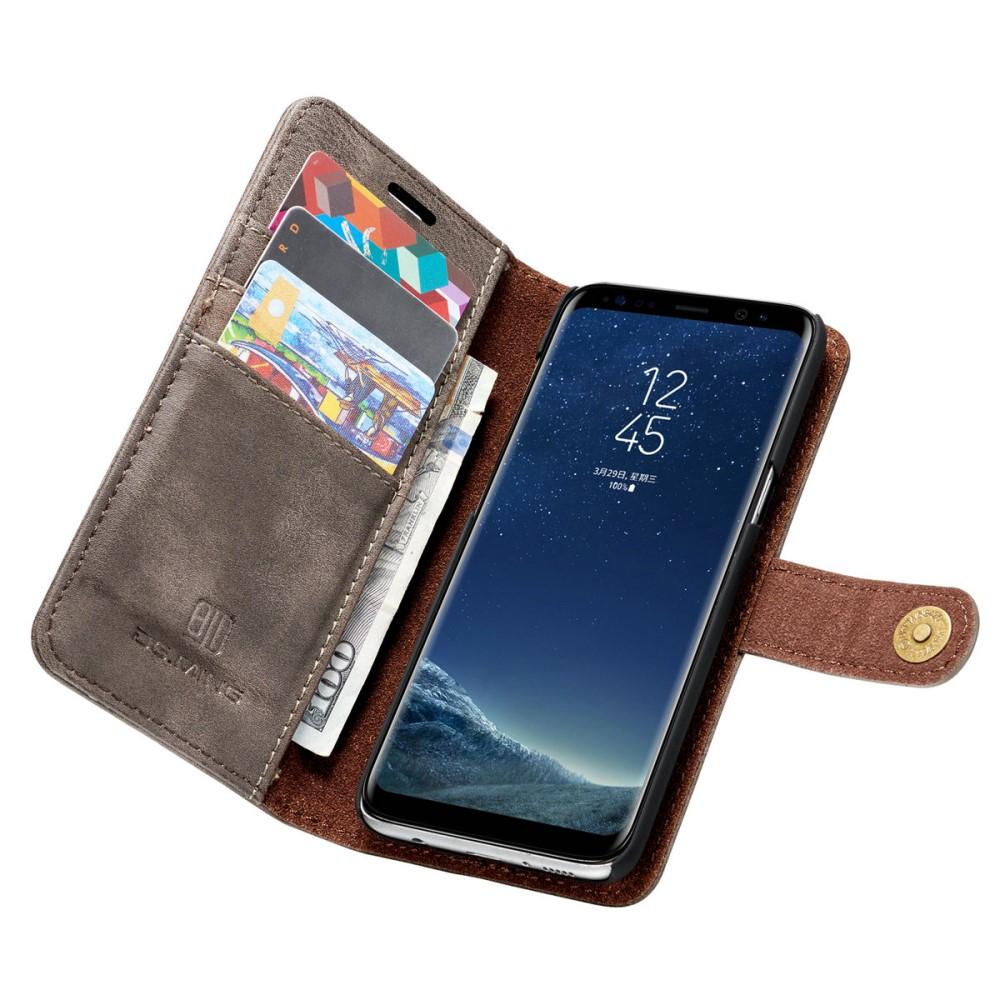 Étui portefeuille Magnet Wallet Samsung Galaxy S8 Brown