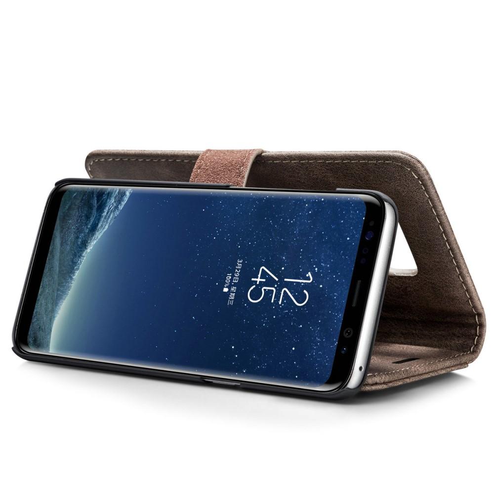Étui portefeuille Magnet Wallet Samsung Galaxy S8 Brown