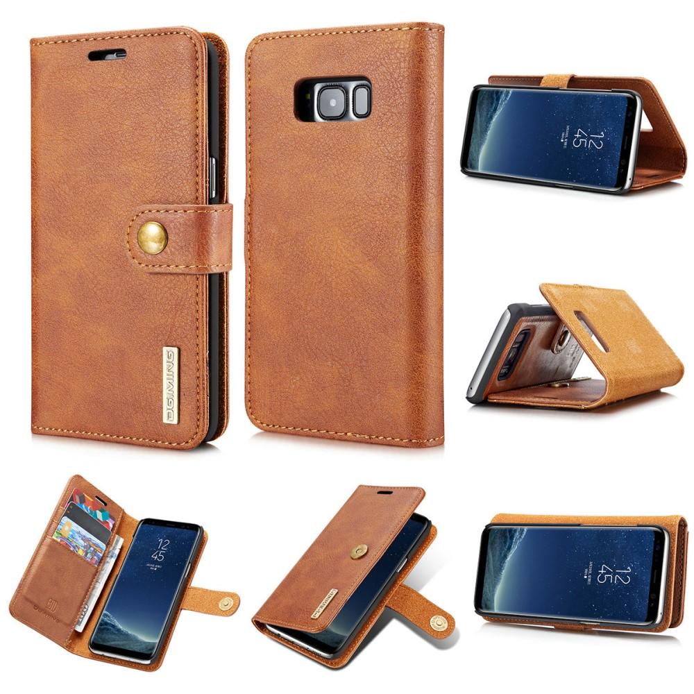 Étui portefeuille Magnet Wallet Samsung Galaxy S8, Cognac