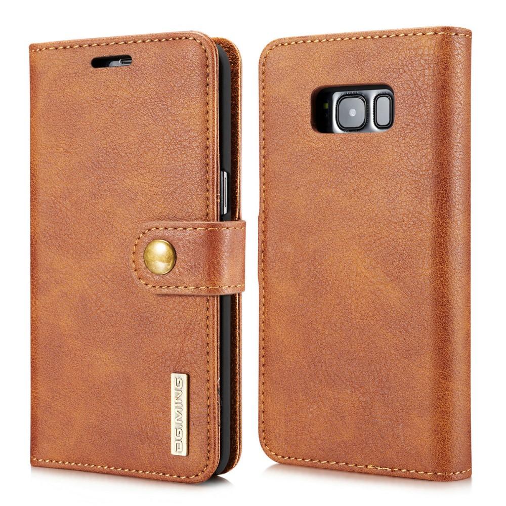 Étui portefeuille Magnet Wallet Samsung Galaxy S8 Plus, Cognac