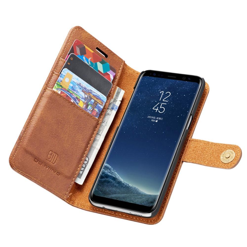 Étui portefeuille Magnet Wallet Samsung Galaxy S8 Plus Cognac