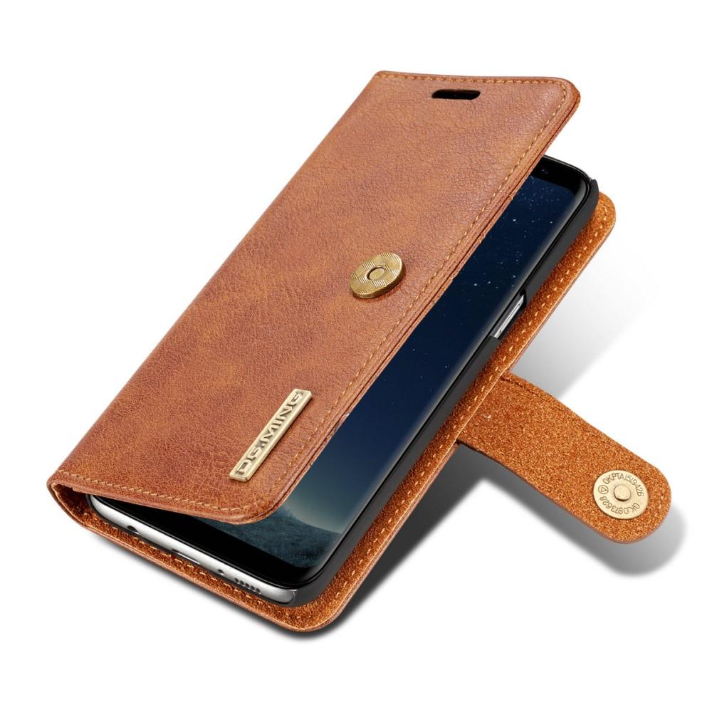 Étui portefeuille Magnet Wallet Samsung Galaxy S8 Plus, Cognac