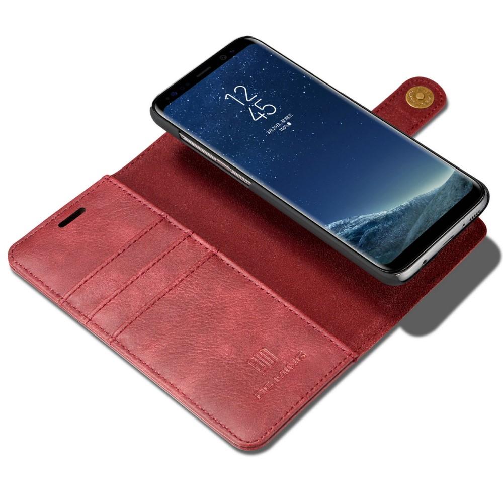 Étui portefeuille Magnet Wallet Samsung Galaxy S8 Red