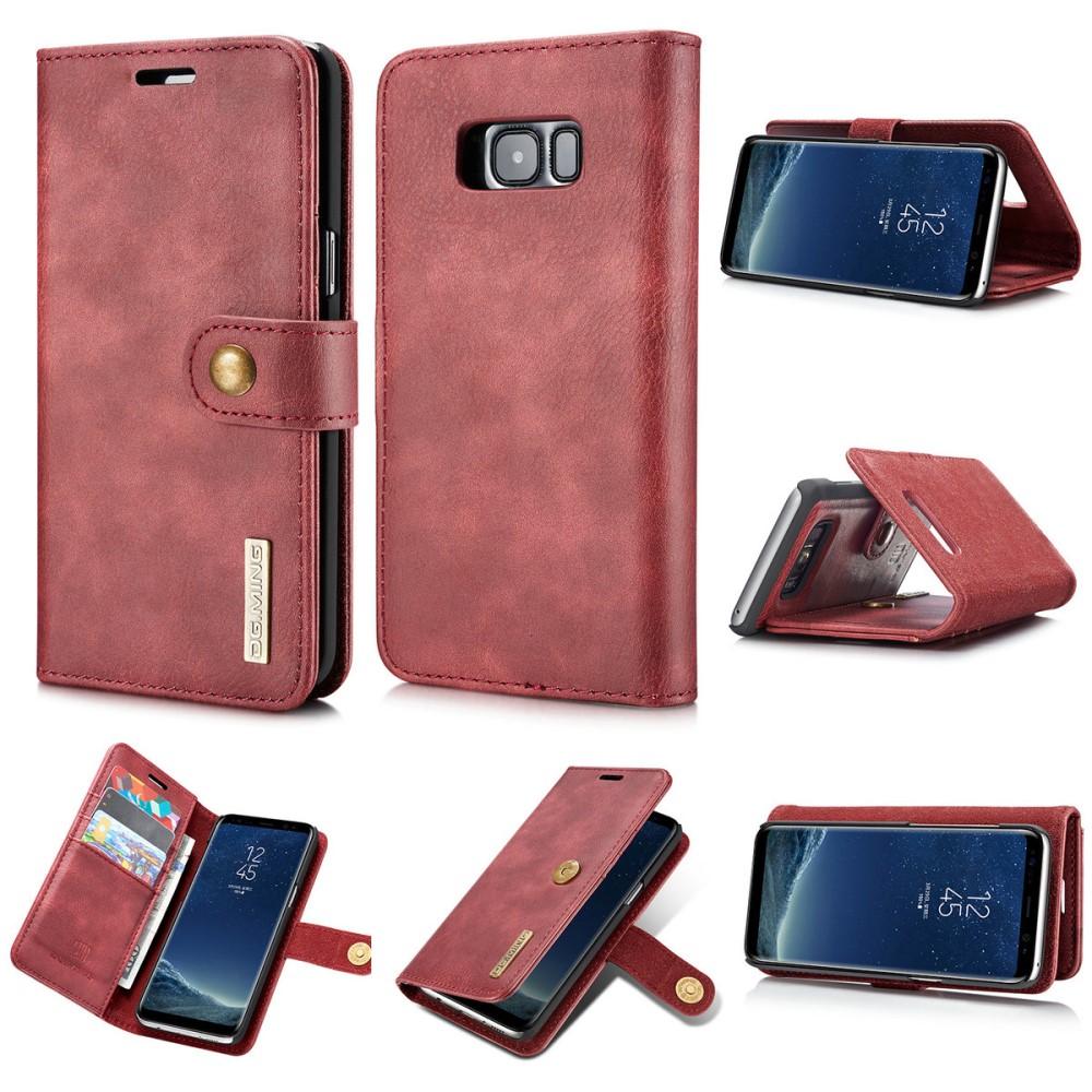 Étui portefeuille Magnet Wallet Samsung Galaxy S8 Red