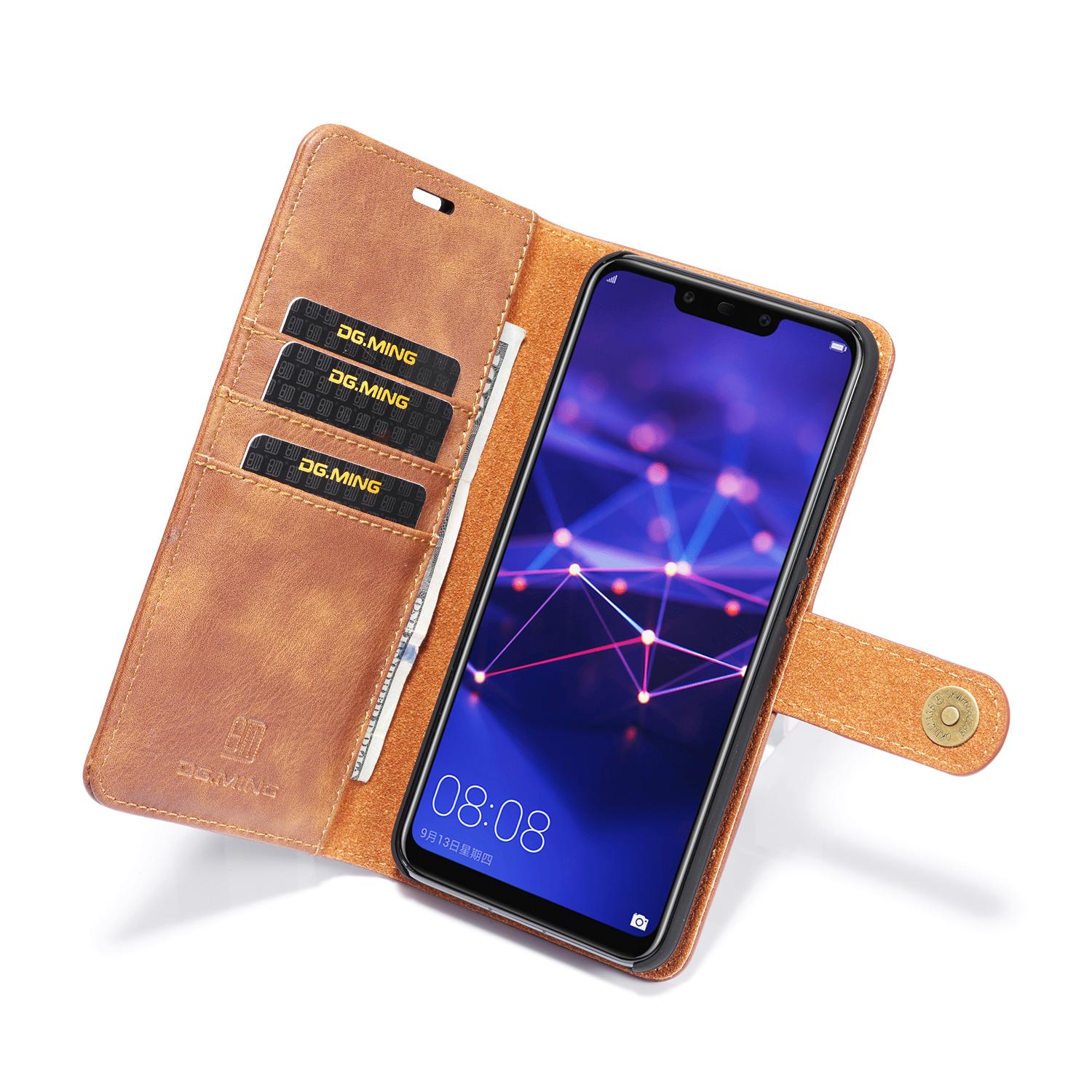 Étui portefeuille Magnet Wallet Huawei Mate 20 Lite Cognac