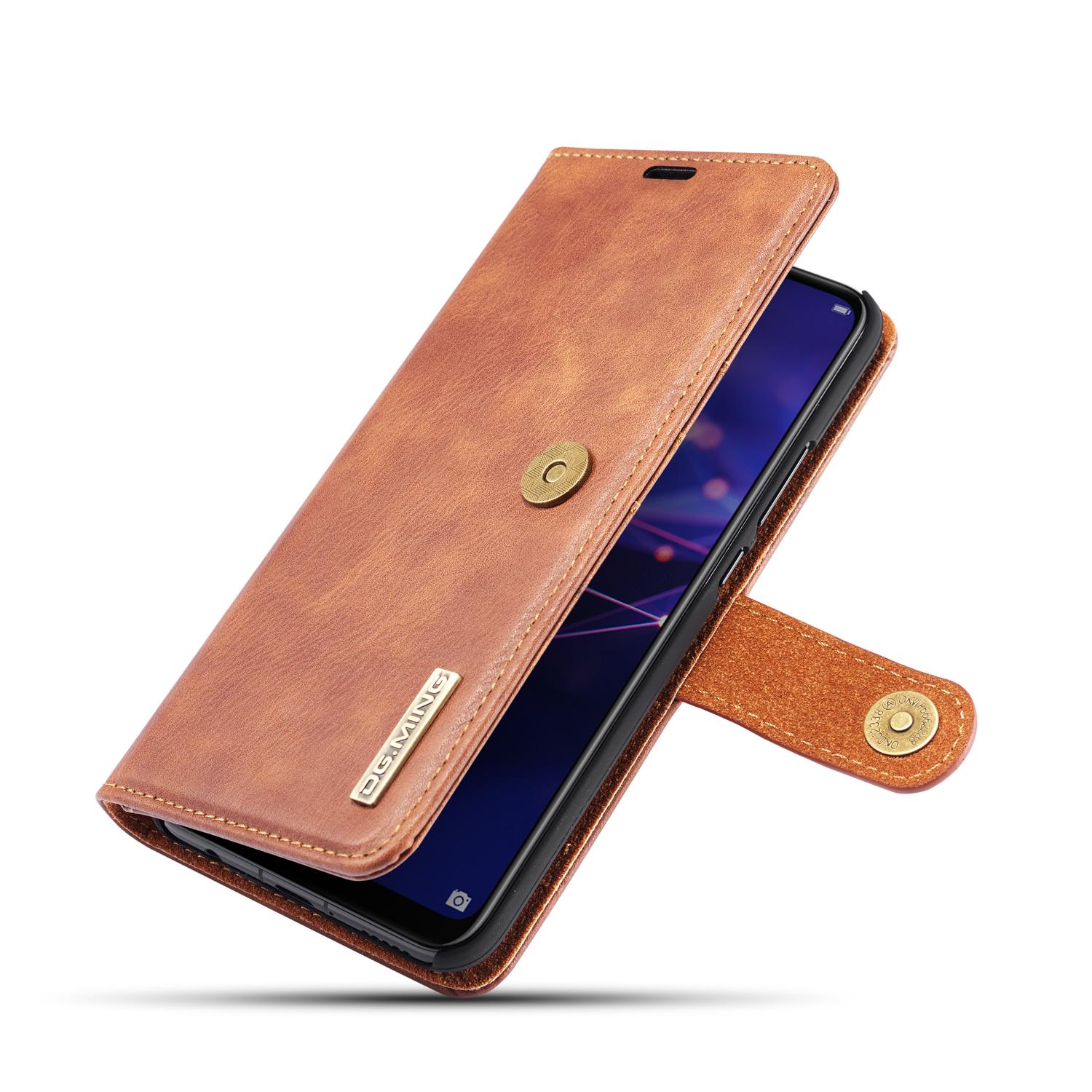 Étui portefeuille Magnet Wallet Huawei Mate 20 Lite Cognac