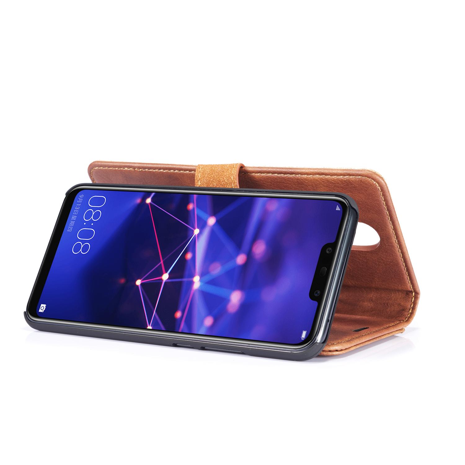 Étui portefeuille Magnet Wallet Huawei Mate 20 Lite Cognac