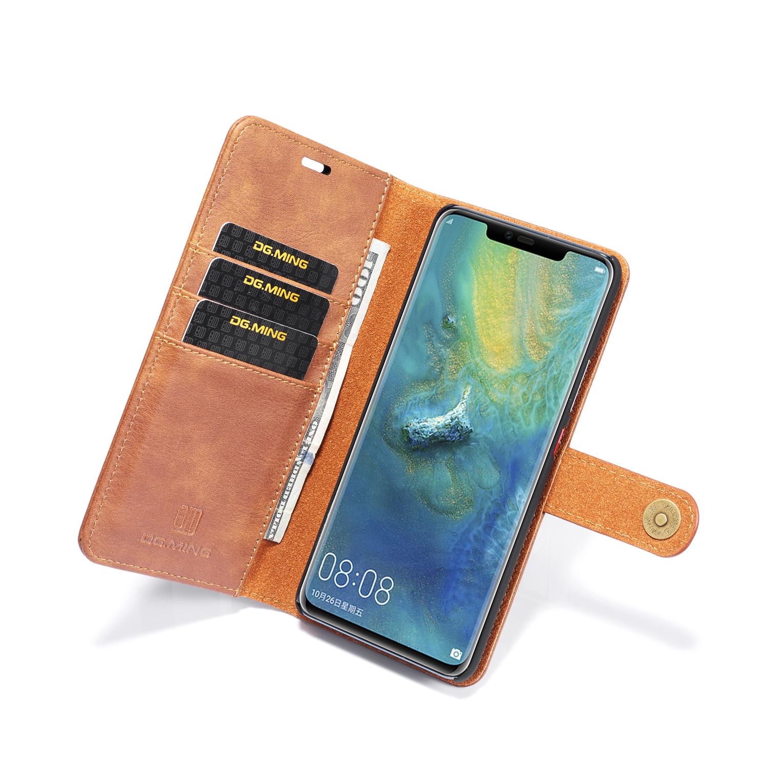 Étui portefeuille Magnet Wallet Huawei Mate 20 Pro, Cognac