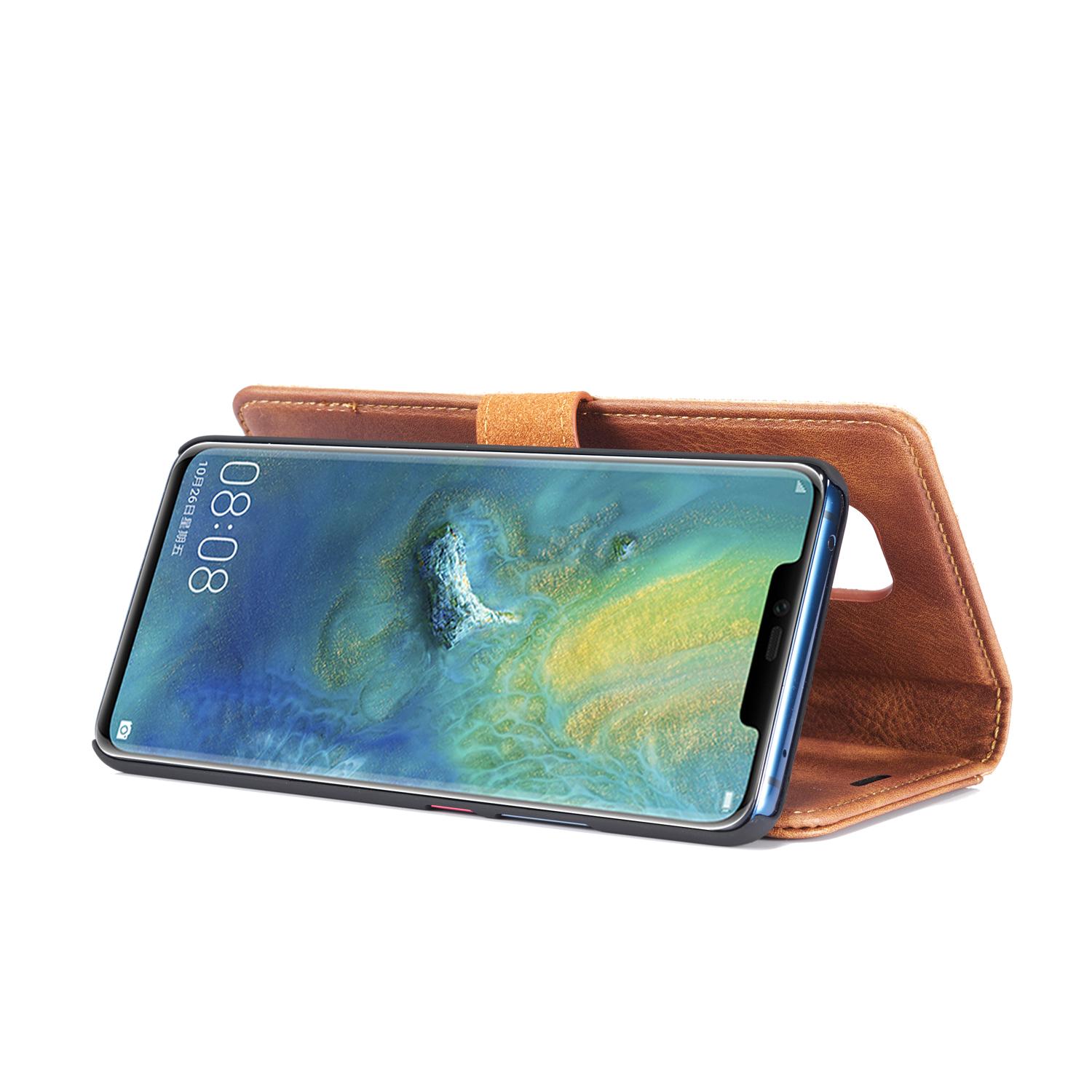 Étui portefeuille Magnet Wallet Huawei Mate 20 Pro, Cognac