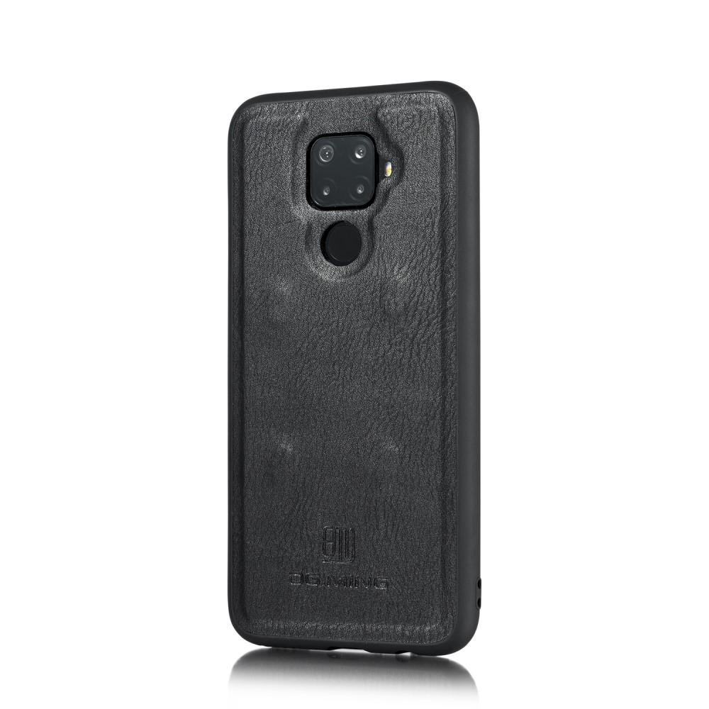 Étui portefeuille Magnet Wallet Huawei Mate 30 Lite, Noir