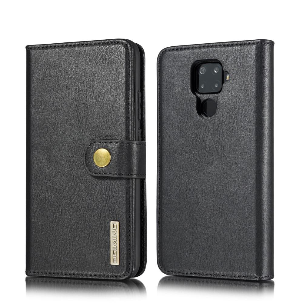 Étui portefeuille Magnet Wallet Huawei Mate 30 Lite, Noir